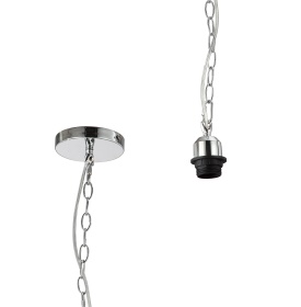 Kudo Polished Chrome Ceiling Lights Diyas Single Pendant Kudo Polished Chrome Ceiling Lights Diyas Single Pendant